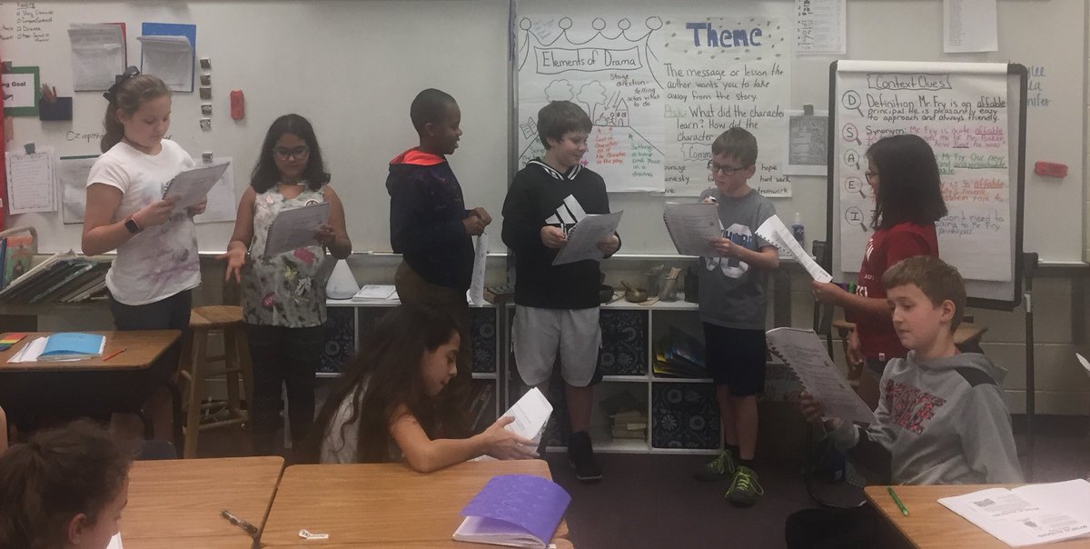 Reader’s Theatre is always a hit. #WeAreCarver <a href="/CarverES_RH/">GWC Elementary</a>