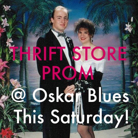 Thrift Store Prom: Saturday night at @OskarBluesATX! Proceeds benefit <a href="/CANdAid/">Can'd Aid</a>. Open to all, 21+. More info: Facebook.com/AustinGPO #craftbeer #atx #austin #dance #party #throwback