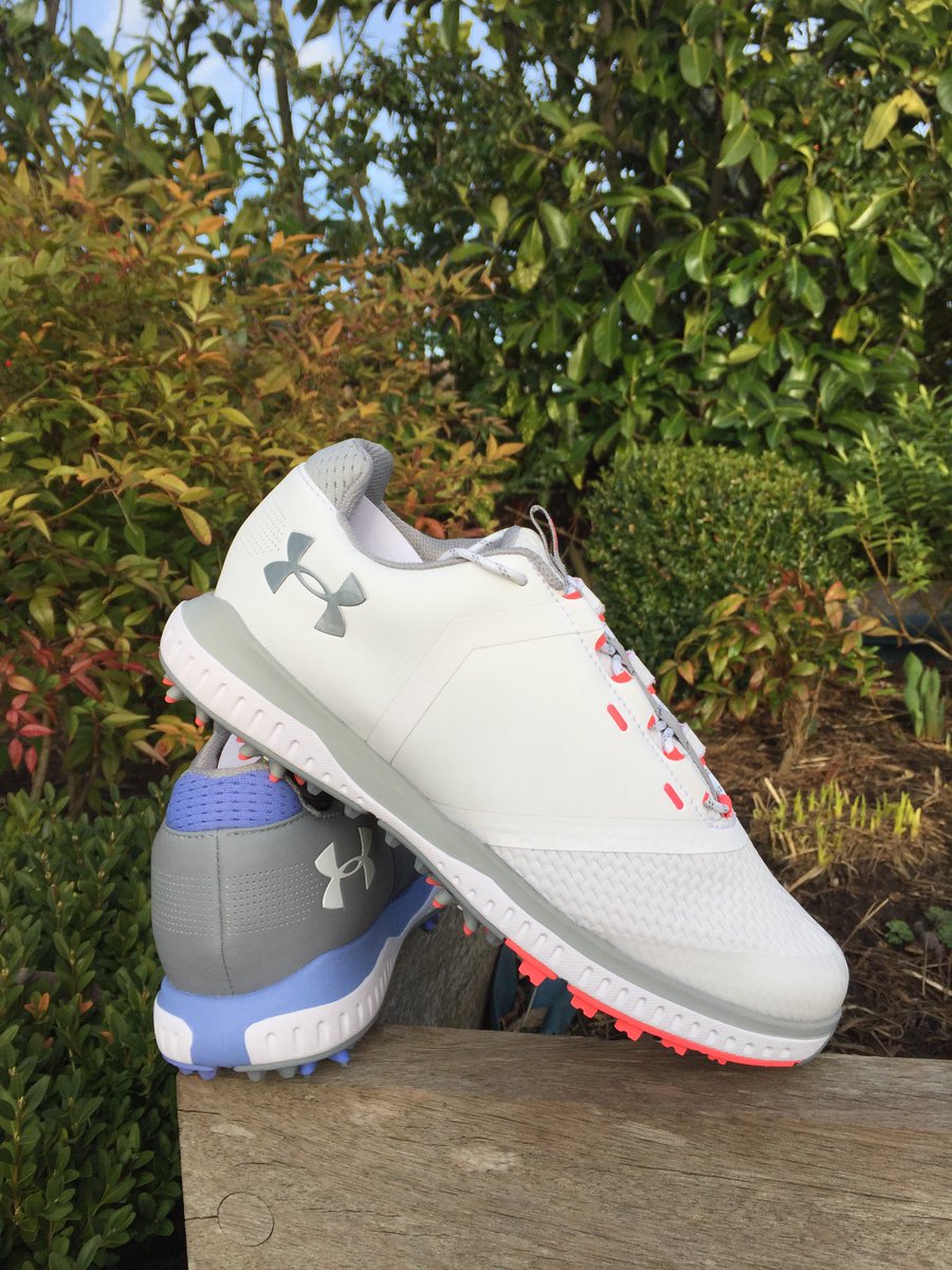 Great looking UA shoes now in stock!! <a href="/UnderArmour/">Under Armour</a>UK @UnderArmour <a href="/UnderArmourGolf/">Under Armour Golf</a> @sportsteamwear <a href="/RichardPalmerJo/">Richard Palmer-Jones</a> #foremost #westbyfleetgolfclub