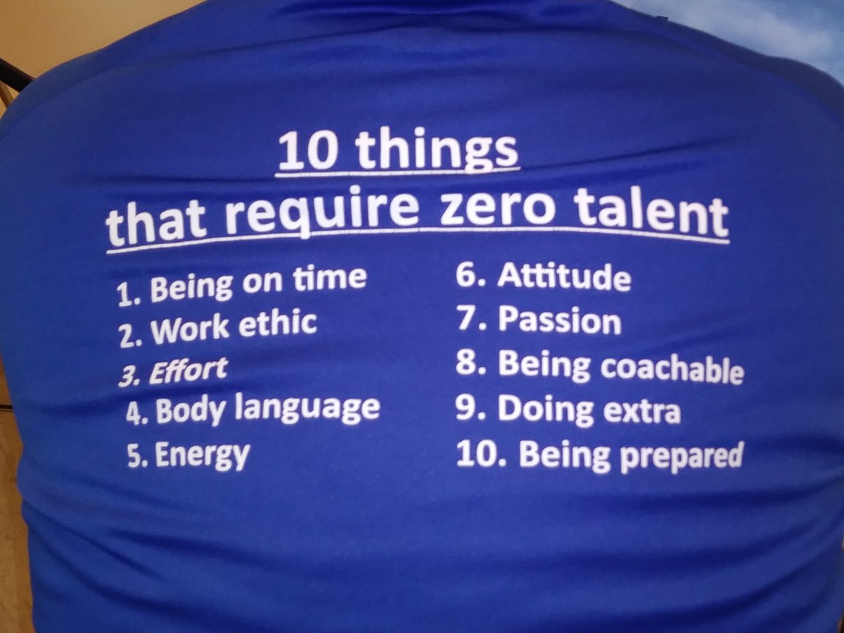 davesmithgs's tweet photo. Words of wisdom from Mark Leaman's back. #EdcampElanco https://t.co/6nMkMXFfr0