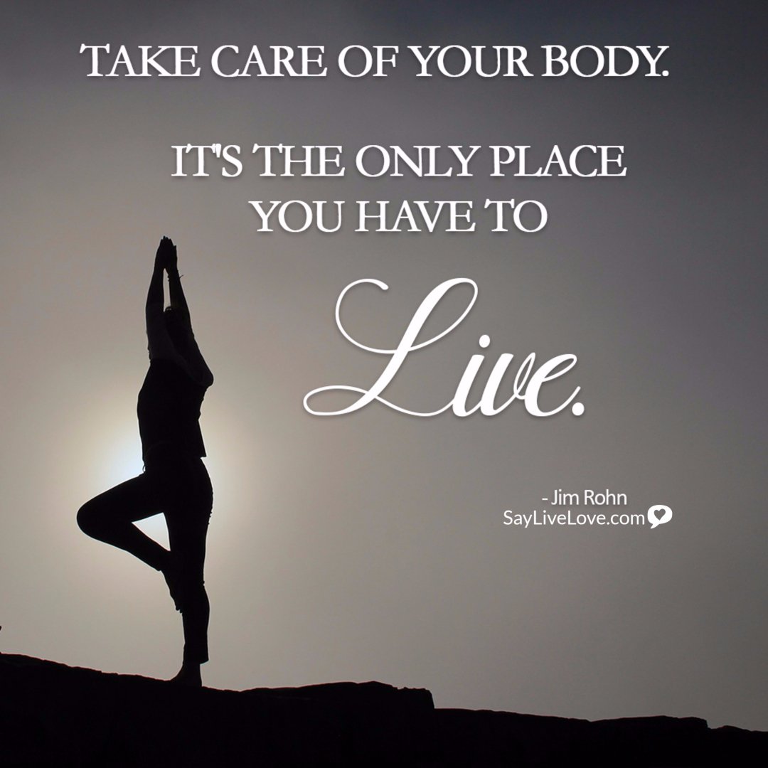 saylivelove's tweet photo. Are you taking care of your body? https://t.co/ovNAAyU7Sy