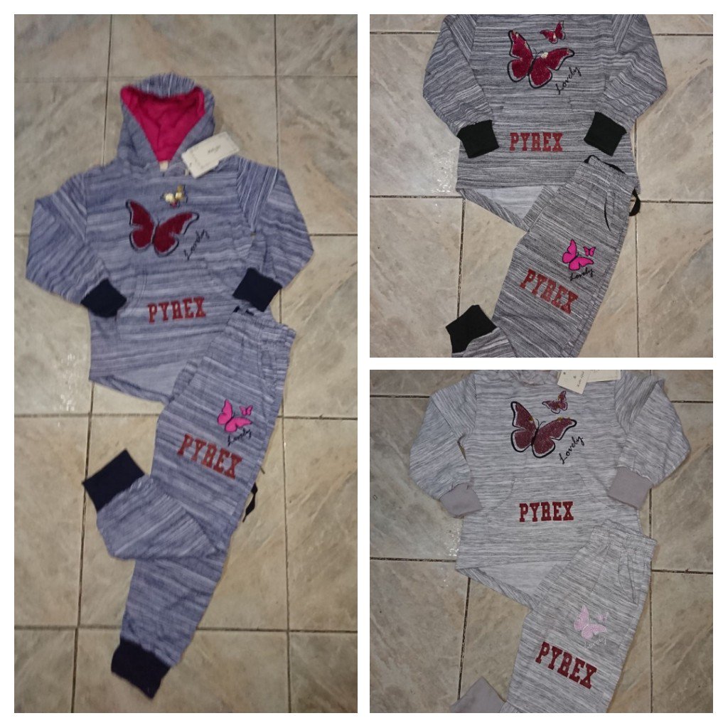 uomo_outlet's tweet photo. #Tuta #bambina tipo Pyrex 😀
Tg/etá 4/14 anni 😻
In tre colori disponibili 💜❤

#tipoPyrex #Grey #darkgrey #lightgray #butterfly https://t.co/9RbHDE9rii