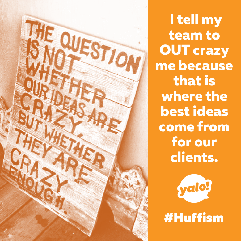 digitalyalo's tweet photo. All Ideas Welcome. #TheCrazyOnes #Imagination #Ideation #Disruption #Innovation #Entrepreneur #Huffism #AnythingIsPossible https://t.co/gmoKmTZ41E