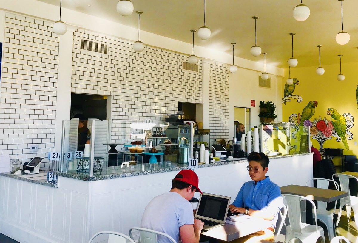 Delish breakfast at @eatckpasadena. Great addition to the neighborhood!! Yummo!