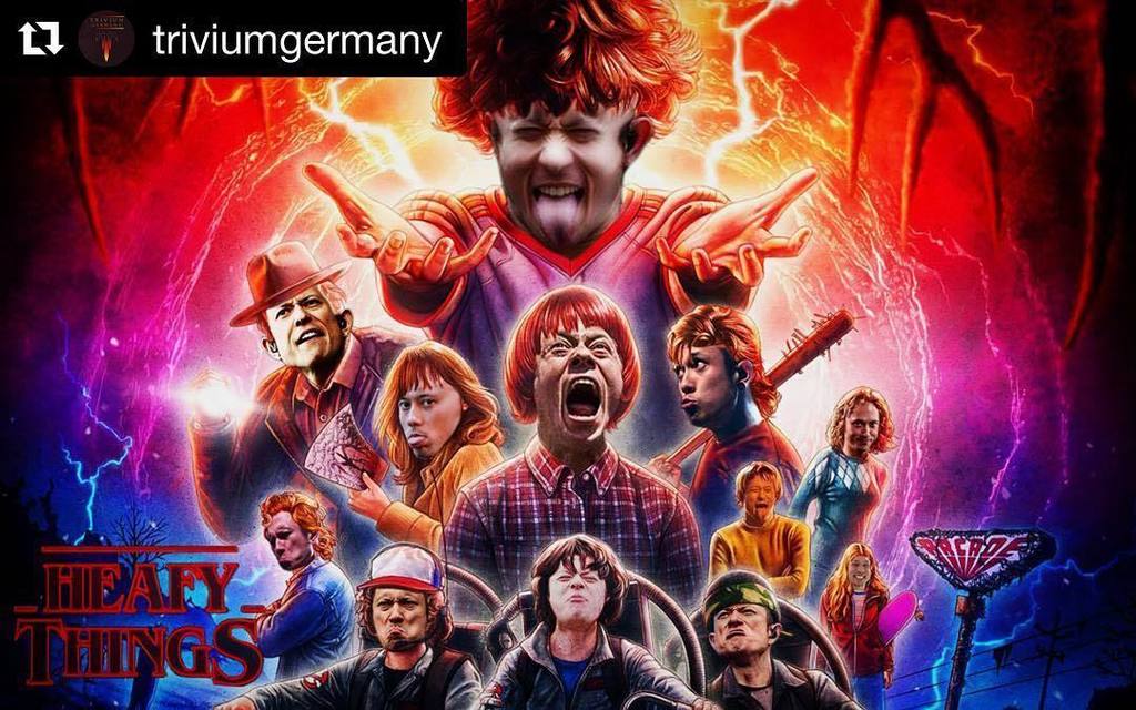 matthewkheafy's tweet photo. Home practice stream comin up at 3pm EST! Subscribers randomly can get requested songs played for em. Come hang! https://t.co/3jrnjeRzcc / in bio  #Repost @triviumgermany with @get_repost
・・・
"Heafy Things" over Europe! 
Bestellt euch jetzt Tickets f… https://t.co/VnUInGxR2p https://t.co/N60FhCKp89