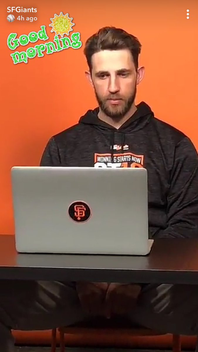 Good Morning ☀️
#MadBUM #SFGiants #SFGspring