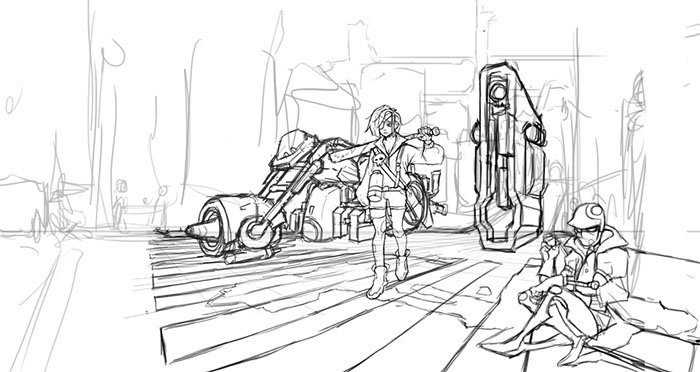 wip of some more concept shit im making for a second year, dont quite know what to do with it so far so its taking forever but itll get there ha 