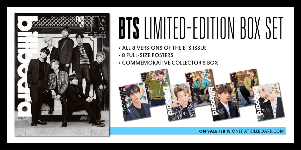 Purchase our exclusive BTS Limited-Edition Box Set (complete Purchase our exclusive BTS Limited-Edition Box Set (complete