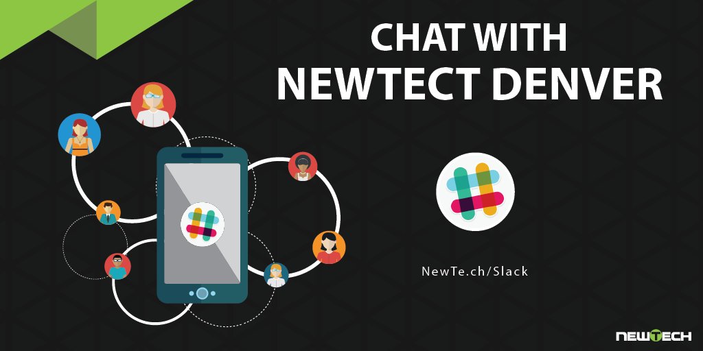 Join us on slack! NewTe.ch/Slack