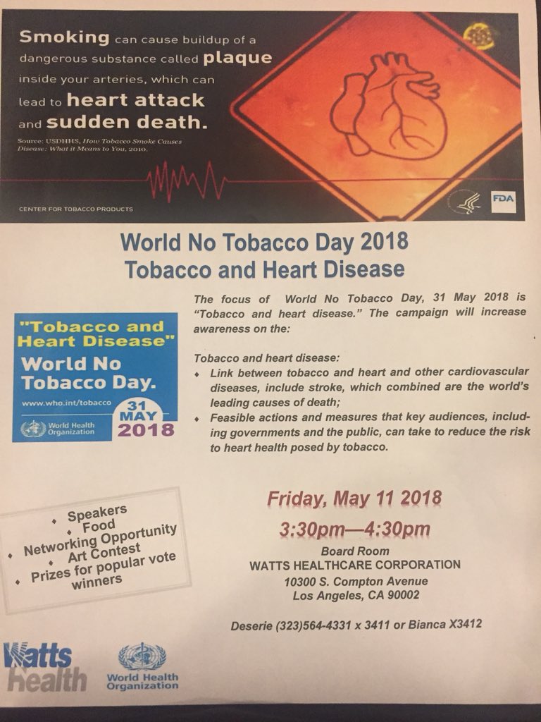 KDNicoTeens's tweet photo. Come support us in world no tobacco day May 11,2018 !!! The information is all below contact us if you have any questions 😊!! Hope to see you there ! https://t.co/zK25XaYzWP