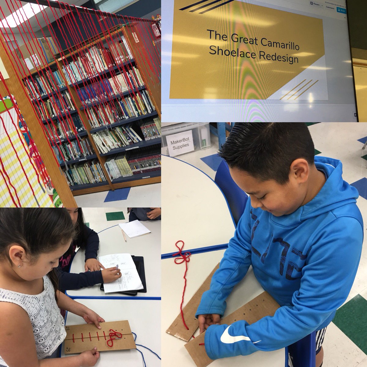SandraWTran's tweet photo. @dbrucarlson Ss engineering The Great Camarillo Shoelace Redesign 👟@PVSEACougars @PVSEAPTA @PVSDCamarillo #pvshares https://t.co/NDe0sMs924