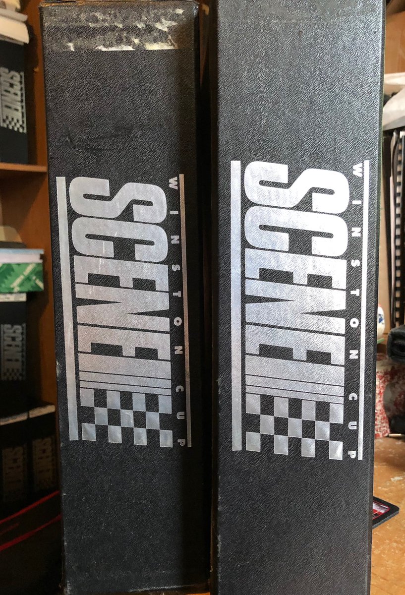 TheSceneVault's tweet photo. Gonna take a shot here ... anybody know where I can get tabloid-sized file boxes like these, big enough to hold the last couple years of #NASCARScene? I'd need maybe 10. https://t.co/faTObfmykv