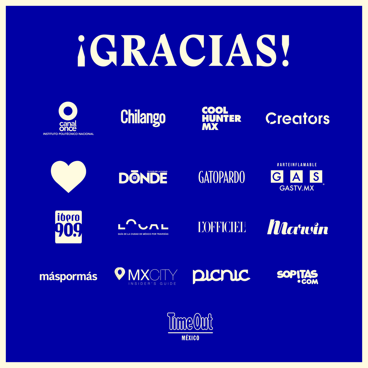 mmmmmaterial's tweet photo. Gracias a todos los medios aliados por cubrir #MaterialCDMX y formar parte de esta quinta edición. #Material5 https://t.co/3aAyGYZkwD