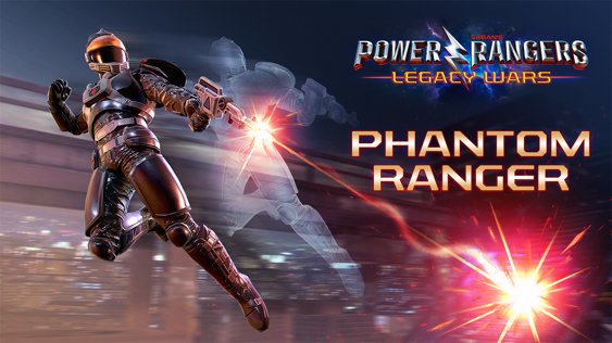 The Phantom Ranger makes his debut in #PowerRangers Legacy Wars! #LionsgateGames