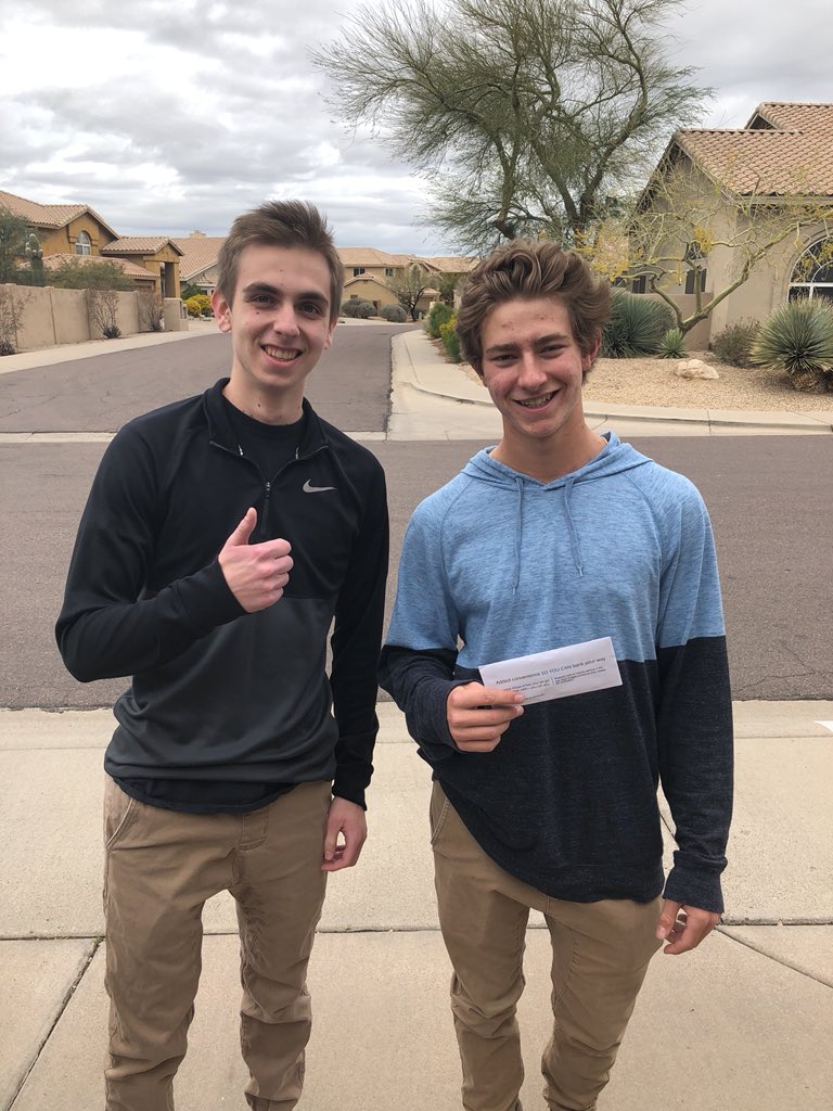 Nate and Jared got their money