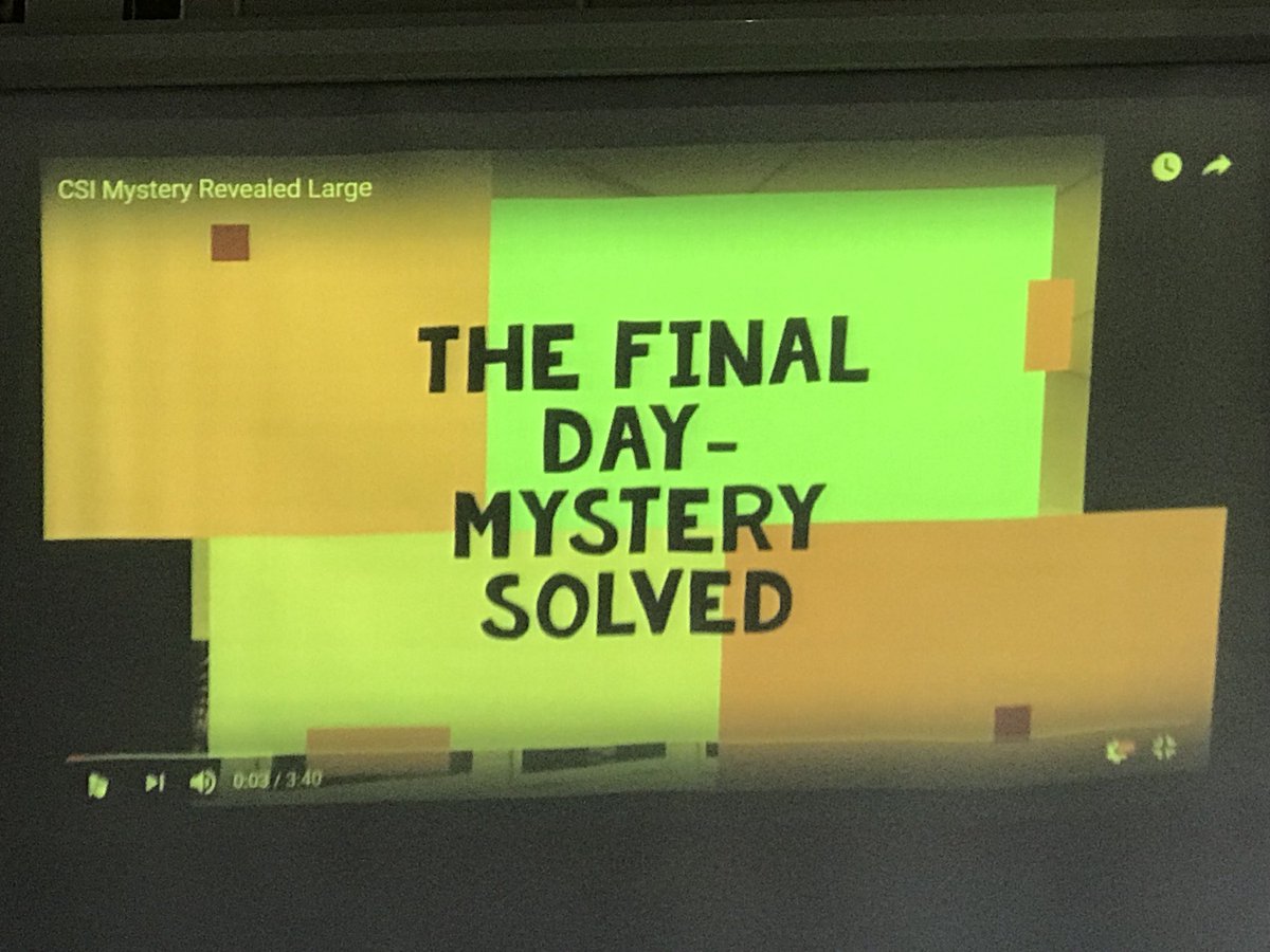 VolusiaSTEM's tweet image. Guilty!  Great CSI science event!  What great learning!@HHSK8Knights #vcsscience