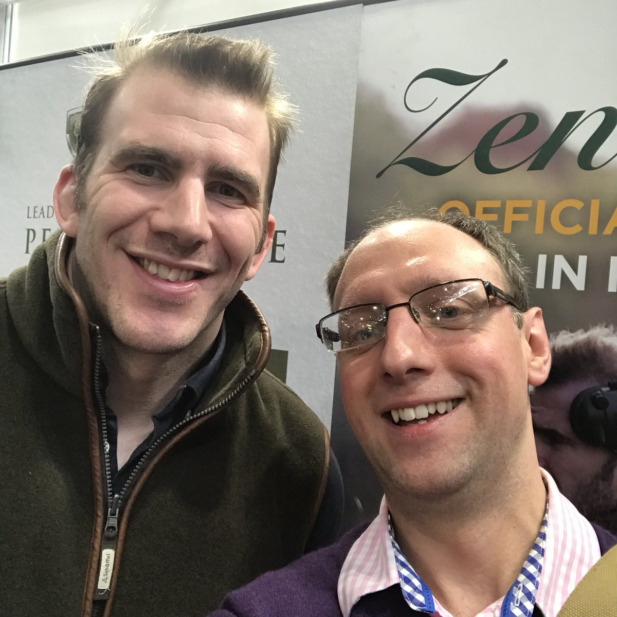 Thanks again to @EleyHawk for the opportunity to meet a rugby legend! #BritishShootingShow