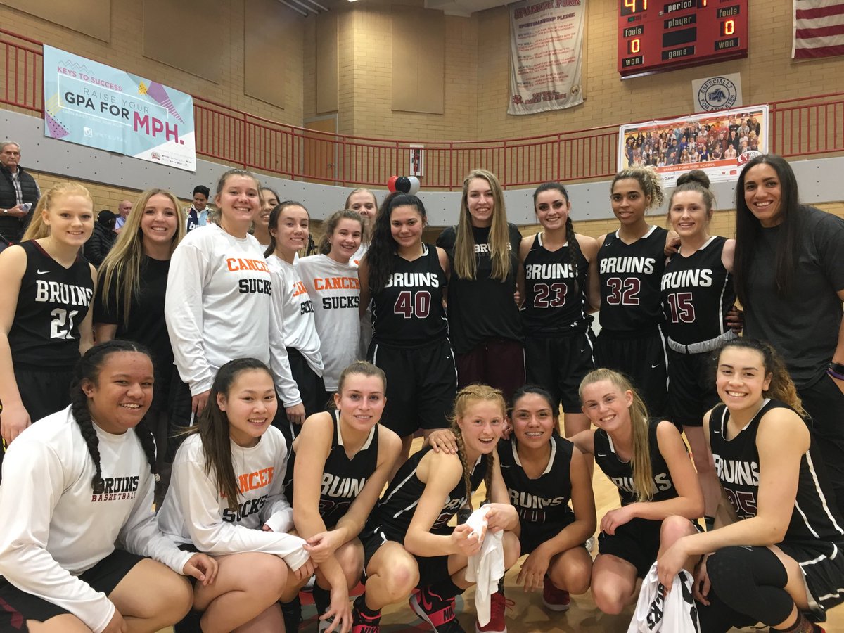 mvhsbruins's tweet photo. Congrats Lady Bruins as they defeat Spanish Fork 68-47 tonight and finish 11-1 in region play this season!🎉. Heading to playoffs! https://t.co/nafPDz0UkM
