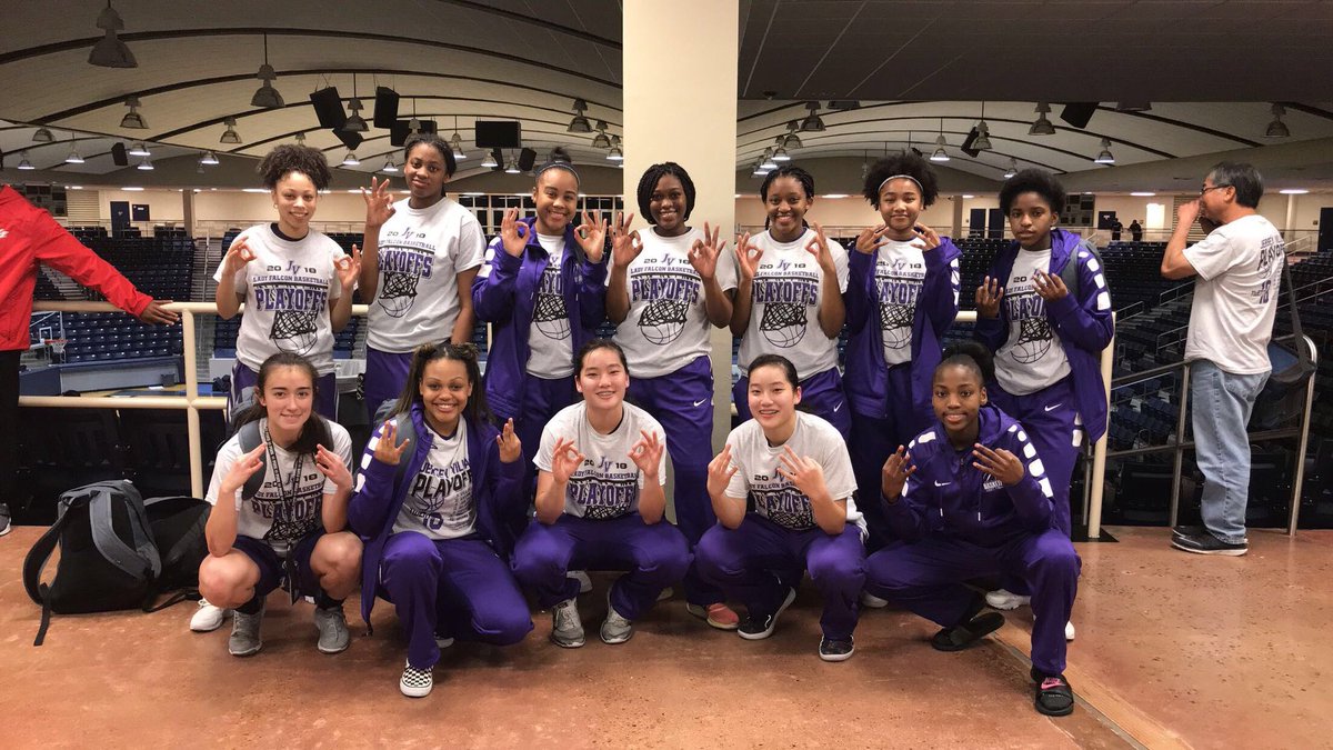 Jvhsgirlsbball's tweet photo. Your Lady Falcons Advance to round 3 in the playoffs!! ππ #rep17 https://t.co/LKKPxW1SzB
