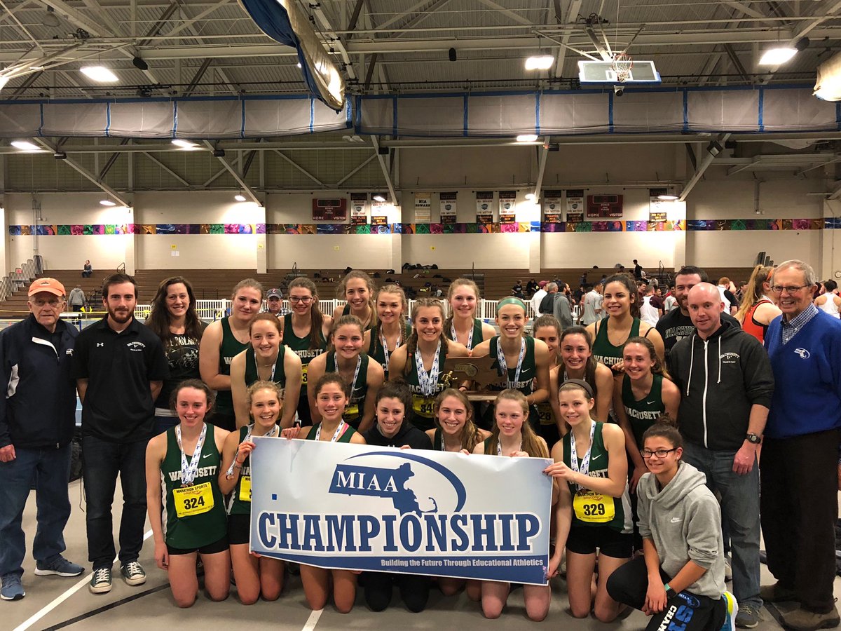 WachusettXc's tweet photo. Wachusett Girls Track Team wins States!!!  Congrats girls! @WachusettAD @telegramdotcom https://t.co/Nnmz78tLqM
