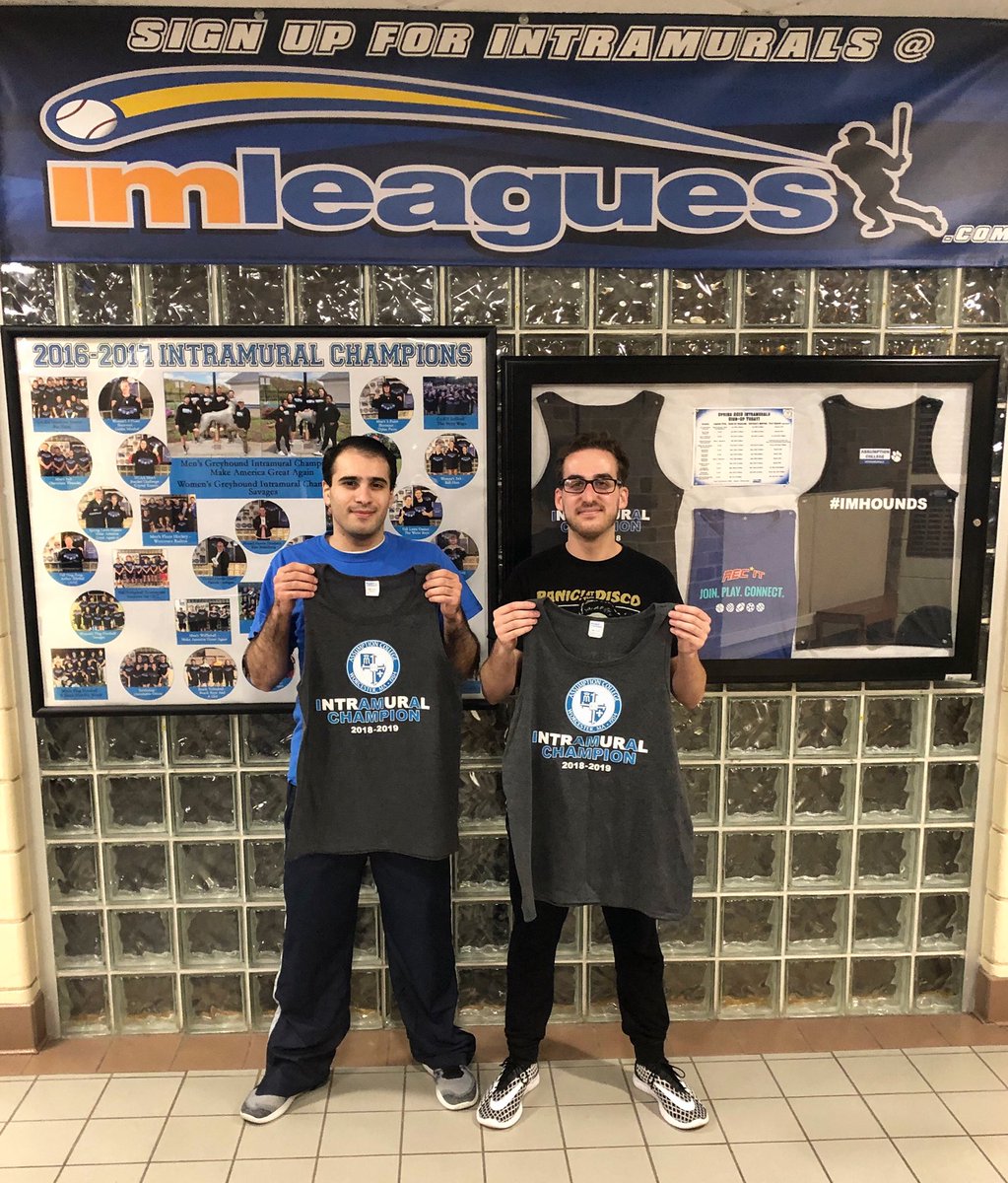 AC_Intramurals's tweet photo. Clean sweep! “Pjanic! At The Disco” defends their Fall Championship to take home the Spring Co-Ed Soccer Billiards Tournament crown! ⚽️🏆 #ACTankTime #IMHOUNDS #ACRec https://t.co/pvvZZhuyfu