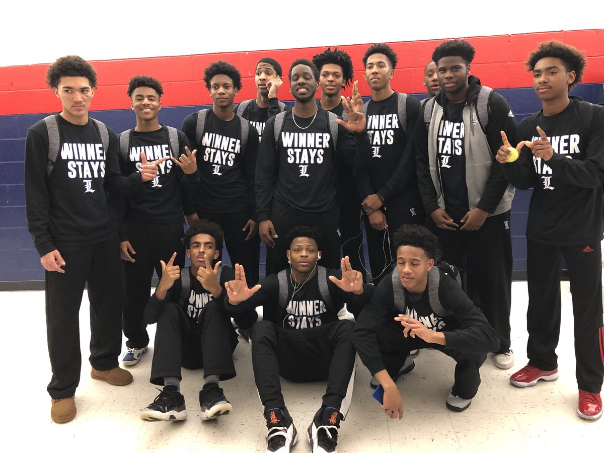 LaVergneHSCheer's tweet photo. Huge win for our boys! Can’t wait to get another win tomorrow at 3:30💙 #winnerstays #werestaying #RespectOurL @LHS_Basketball @LHSintheNews https://t.co/XuZtJcvIMM