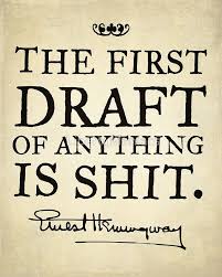 essdotcurr's tweet photo. #TheWorstThingToRead is a first draft. Doubt creeps in like a mutha. 
#amwriting https://t.co/1MU948pj9G