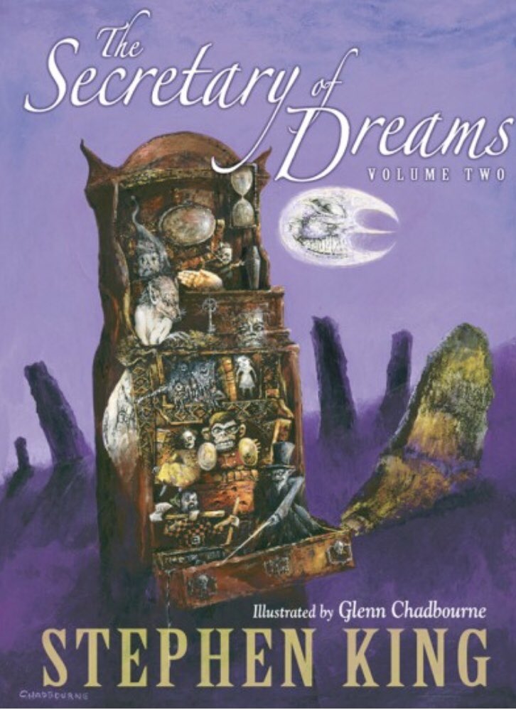 RichardChizmar's tweet image. Next giveaway: gift edition of Stephen King’s SECRETARY OF DREAMS: Volume 2. Just Follow and Retweet to be eligible. I’ll pick one winner at the end of next week. Good luck!