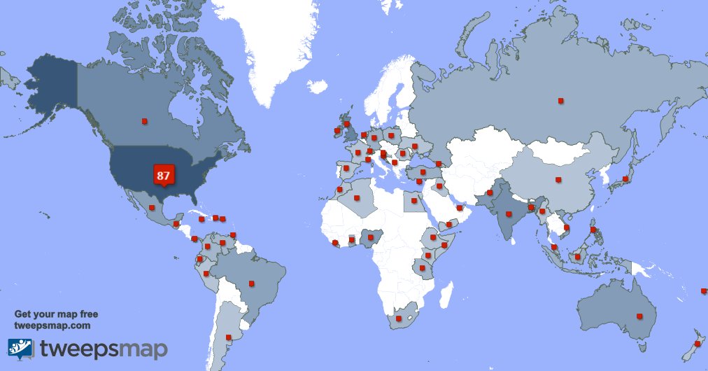 twentyfour_seve's tweet photo. My followers live in USA (86%), UK.(3%)... Get your map: https://t.co/5IYRa0MeYi https://t.co/0iviqn503G