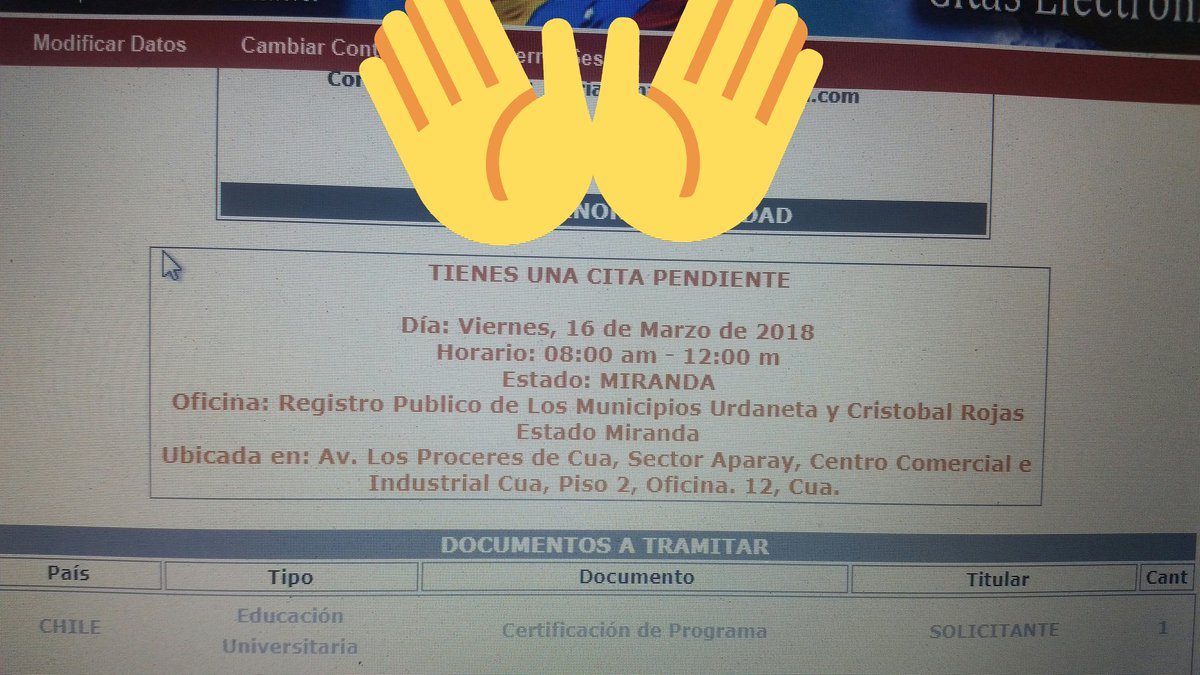 thegabo18's tweet photo. Cita de apostilla en miranda en cua para marzo disponible @Apostilla_mcbo @TramiteVE https://t.co/6UN7bYBWdo