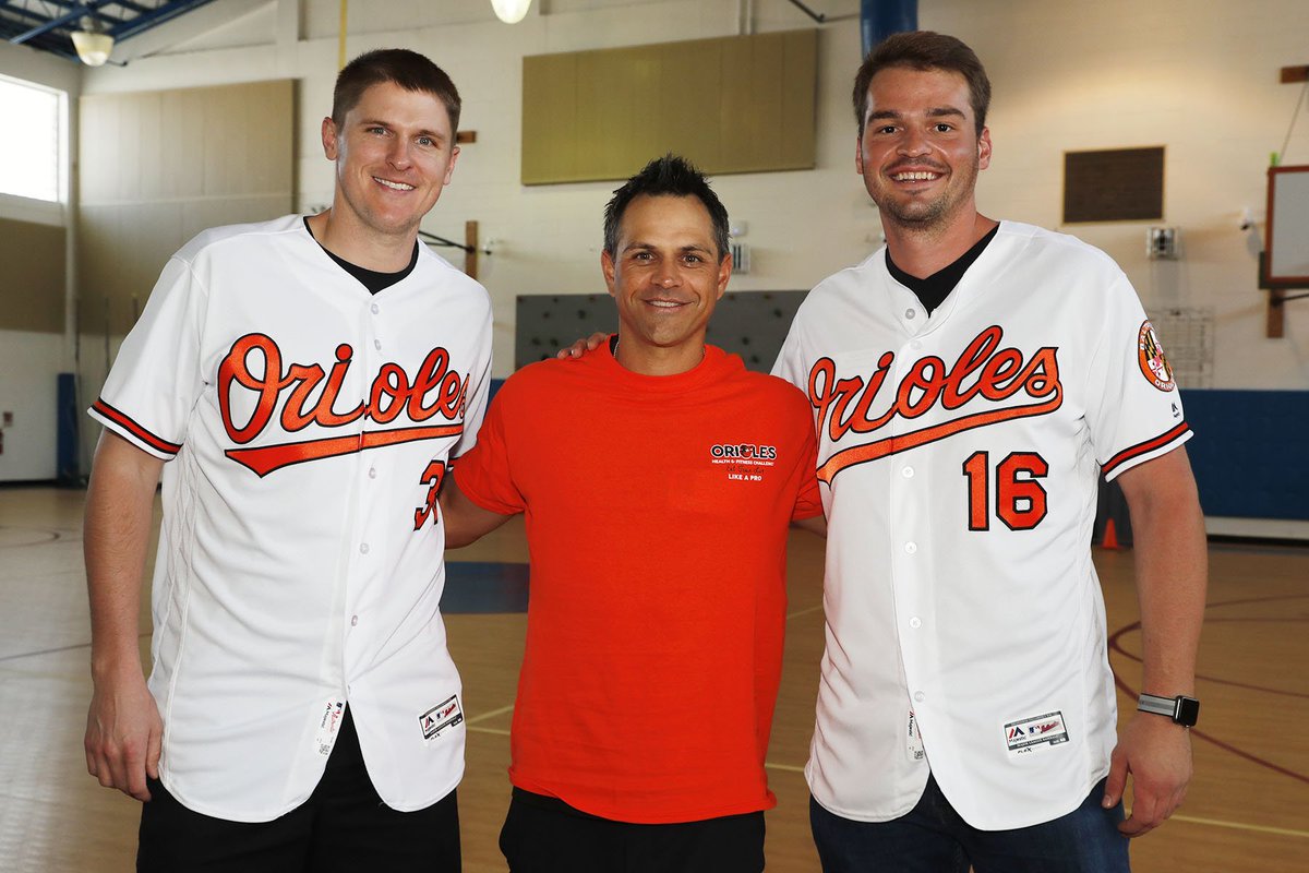 Baltimore Orioles on X: Earlier today, Brad Brach, @TreyMancini, Brian  Roberts, & @OrioleBird visited Oak Park School to help conduct a  session of the 5-week Orioles Health & Fitness Challenge. The program