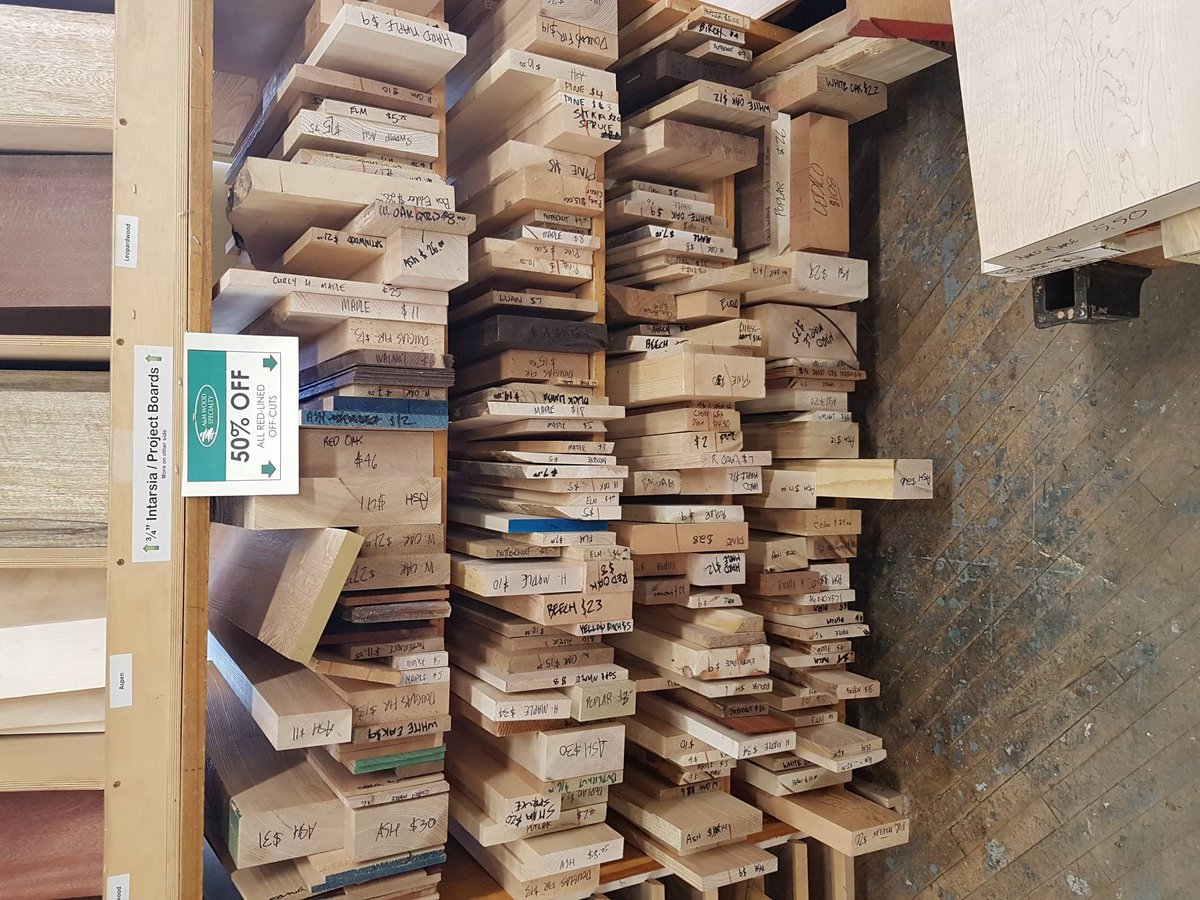 amwoodinc's tweet photo. Stop in this weekend for 50% off all marked off-cuts! #amforloversofwood #woodsource #woodworking #sale #offcuts #special #goodsport #greatdeals #amwoodinc #domestic #exotics https://t.co/IohR9vFf8m