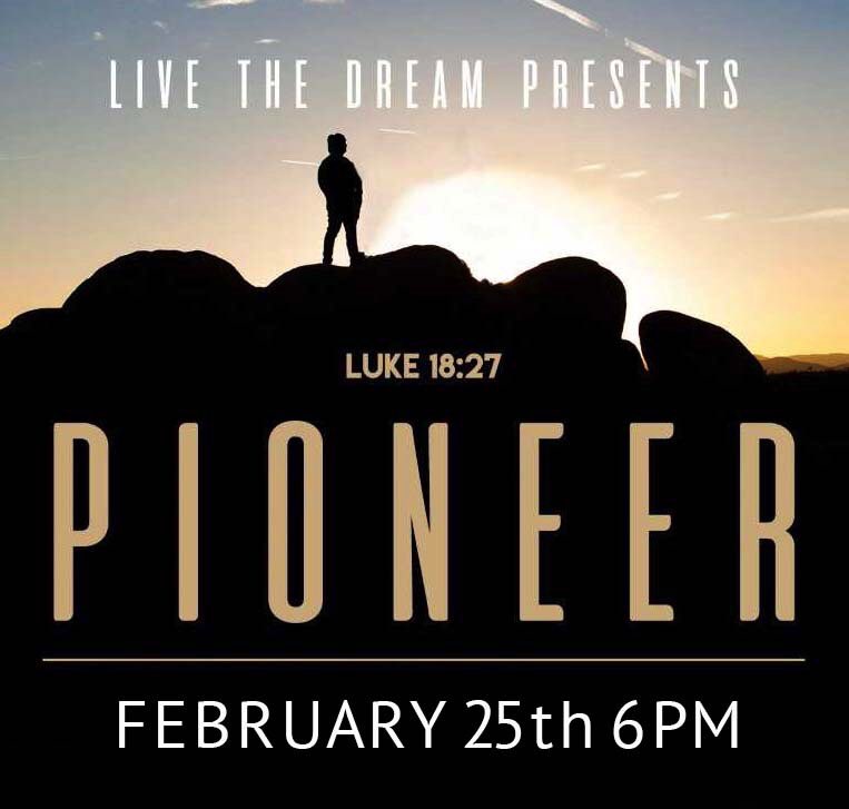 PlanetRock2's tweet photo. Live The Dream Presents: “Pioneer” 
We’re excited to dream with you as you pursue your God-given purpose! #Pioneer #LTD2018 #LiveTheDream https://t.co/kWbDnBJavq
