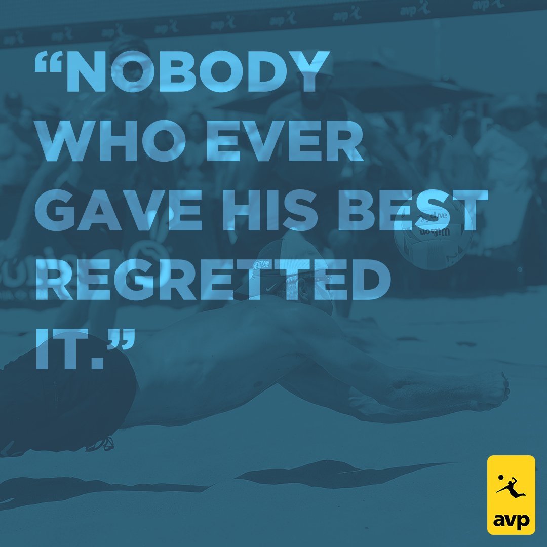 .<a href="/NFL/">NFL</a> coach George Halas said it best... The #AVPAcademy can help you unlock your potential and become the best athlete you can be. Learn more by visiting AVPAcademy.com.