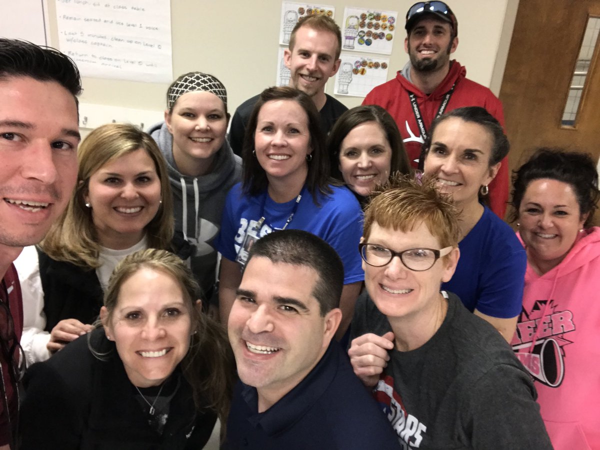 JackTaylorPE's tweet photo. Had a great “meeting of the minds” lead by @CoachPirillo! Such an informative and effective professional development we had today! 👍🏼 #PhysEd #FitnessFriday #BISD https://t.co/2plUODHcZA