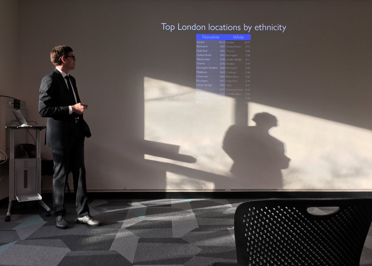 devinhhi's tweet image. Nice late afternoon light at #msudslab for @mattwilkens (fascinating) talk on textual geographies #msudh