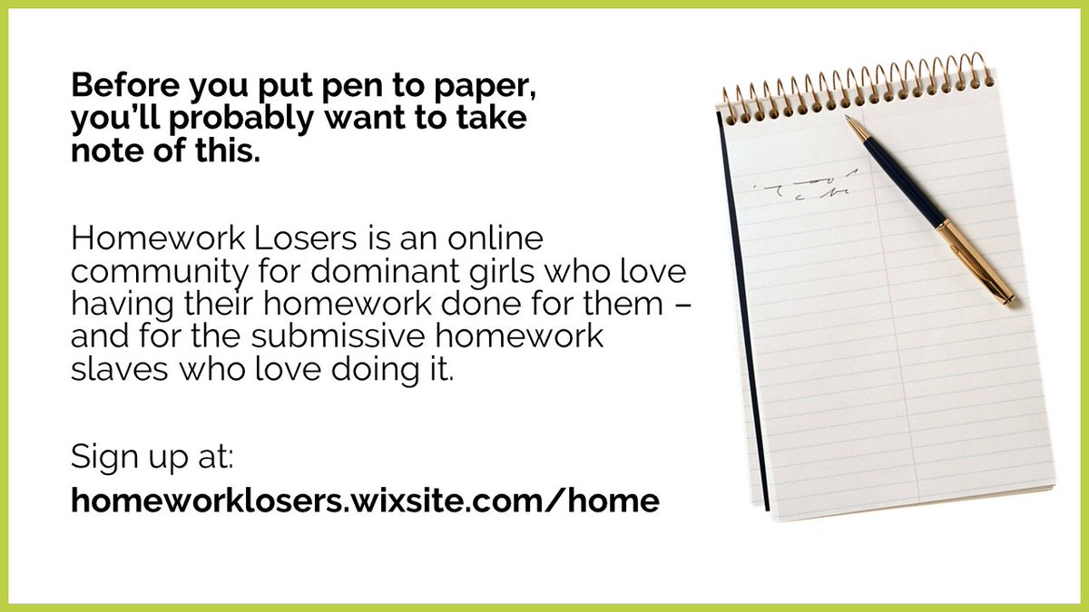 Homework Losers tweet media