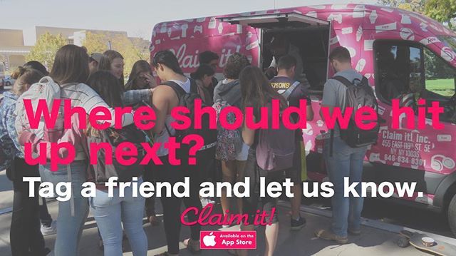 claimitapp's tweet photo. Tag a friend. Tag your School. We’ll come through! #ClaimitApp https://t.co/yznYQffpq5 https://t.co/Q9QvmW9qP3