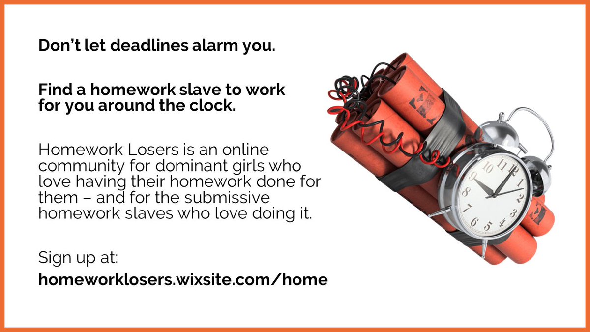 Homework Losers tweet media