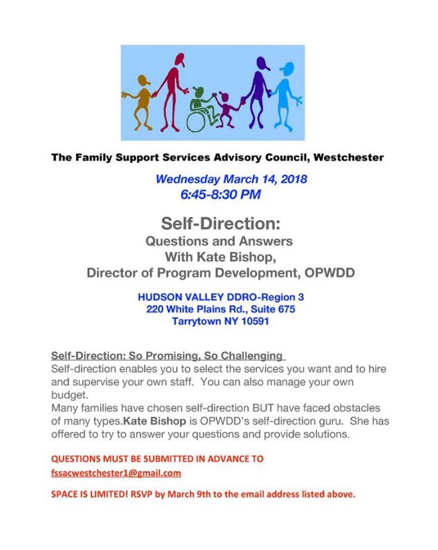 SelectHumServ's tweet photo. Curious of about NYS #SelfD? Check this info session out: https://t.co/7hLWpUdjki