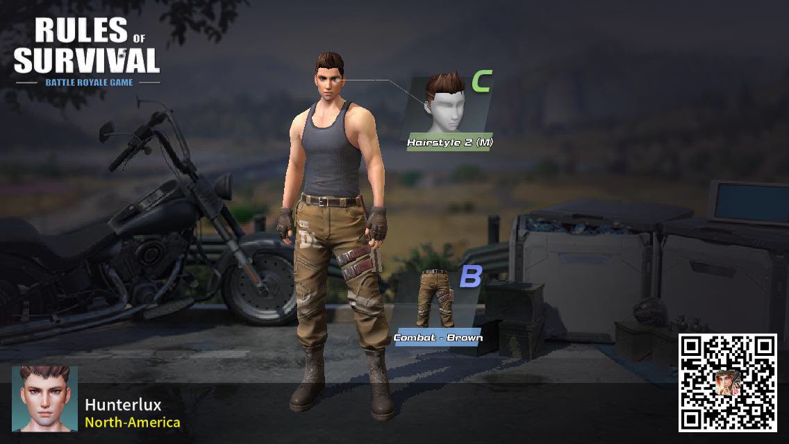 Hunter_Foster1's tweet photo. #RulesofSurvival https://t.co/o99DHuIVpk