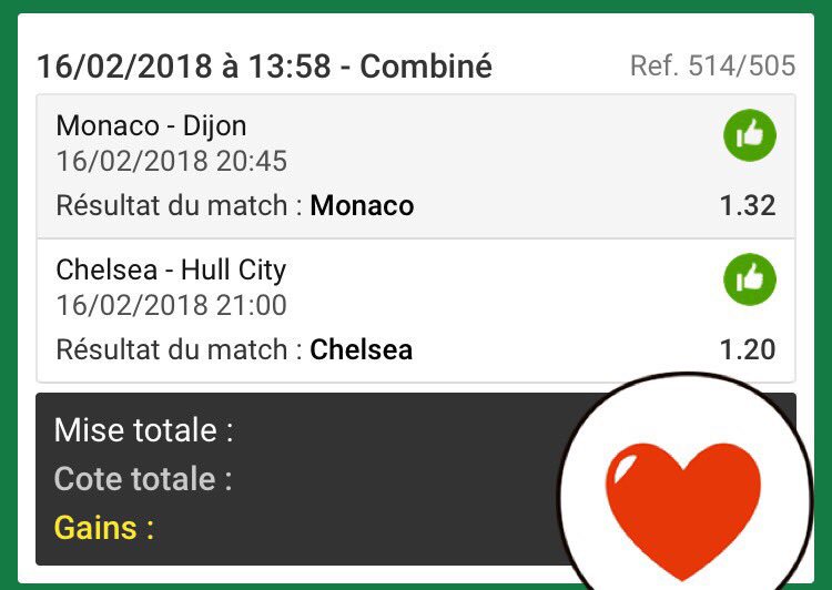Pronocoach1's tweet photo. 🚨 Combi Safe du jour :

  Monaco + Chelsea ✅✅

🍀

#TeamParieur #ParionsSport https://t.co/5Le0NvvmEY