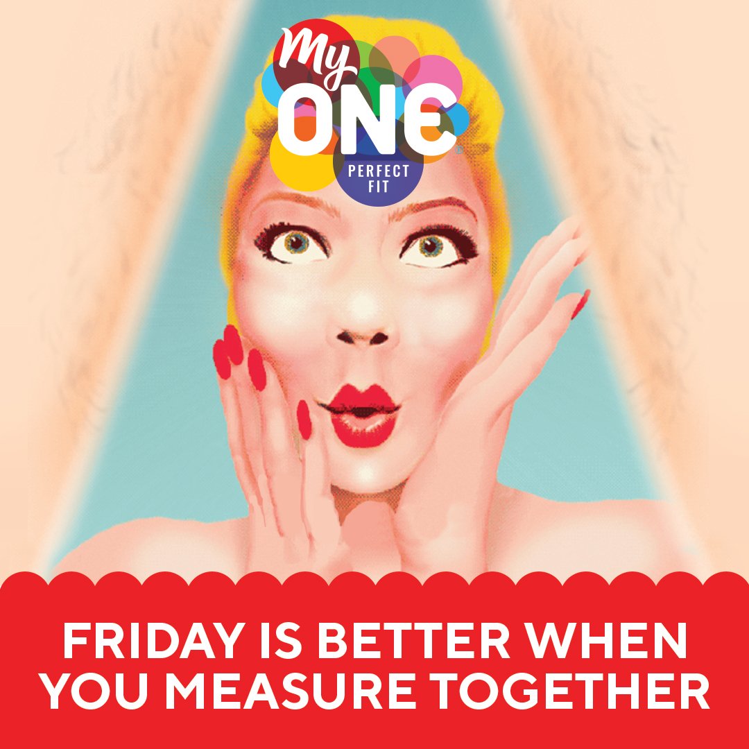 ONECondoms's tweet photo. What better way to spend #FriYAY than to the measure together. 😏 MyONE Perfect Fit now offers condoms in 60 sizes. There's three easy ways to find YOUR fit — and you can get a sample for just $2! https://t.co/yEZo8vkfeE #LetsPlayDoctor #onecondoms #FridayFeels #CondomFitCounts https://t.co/gJtgVIkdjK