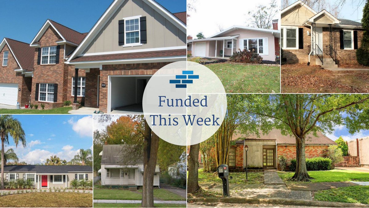 CorevestFinance's tweet photo. Today ends another great week of funding, here are some properties we #fundedthisweek. We offer a variety of financing options to fit your investment needs. From single-family, to multi-family, to a blanket portfolio of mixed investment property, our loans have you covered. https://t.co/bTnhbYqvNc