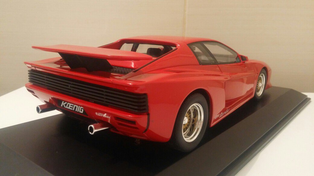 Rosso18Models's tweet photo. Oh que voilà une autre belle Testarossa Koenig 1/18  
Une réalisation GT Spirit 🇮🇹 🌹💕

Et que va-t-il lui arriver à elle aussi  ?  👍

@GTSpiritmodels https://t.co/Had4nrfGKZ