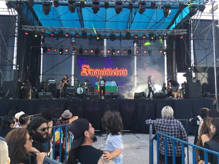 MerkenRockTCO's tweet photo. Sonando Inquisicion en el #MerkenRock2018 https://t.co/kuFwykoMBY