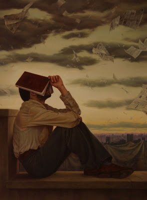 “An entire life spent reading would have fulfilled my every desire; I already knew that at the age of seven. The texture of the world is painful, inadequate; unalterable, or so it seems to me.' ~Michel Houellebecq, Whatever #art-Iman Maleki #books #amreading #weekend