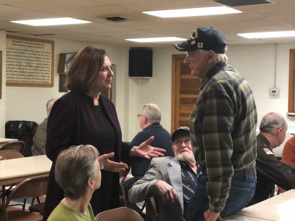 DebforNebraska's tweet photo. So many smiling faces at the Wahoo Veterans Memorial Club to finish off the day! Thanks for coming out! #NEVets #NESen https://t.co/Z6IHlo3Knx