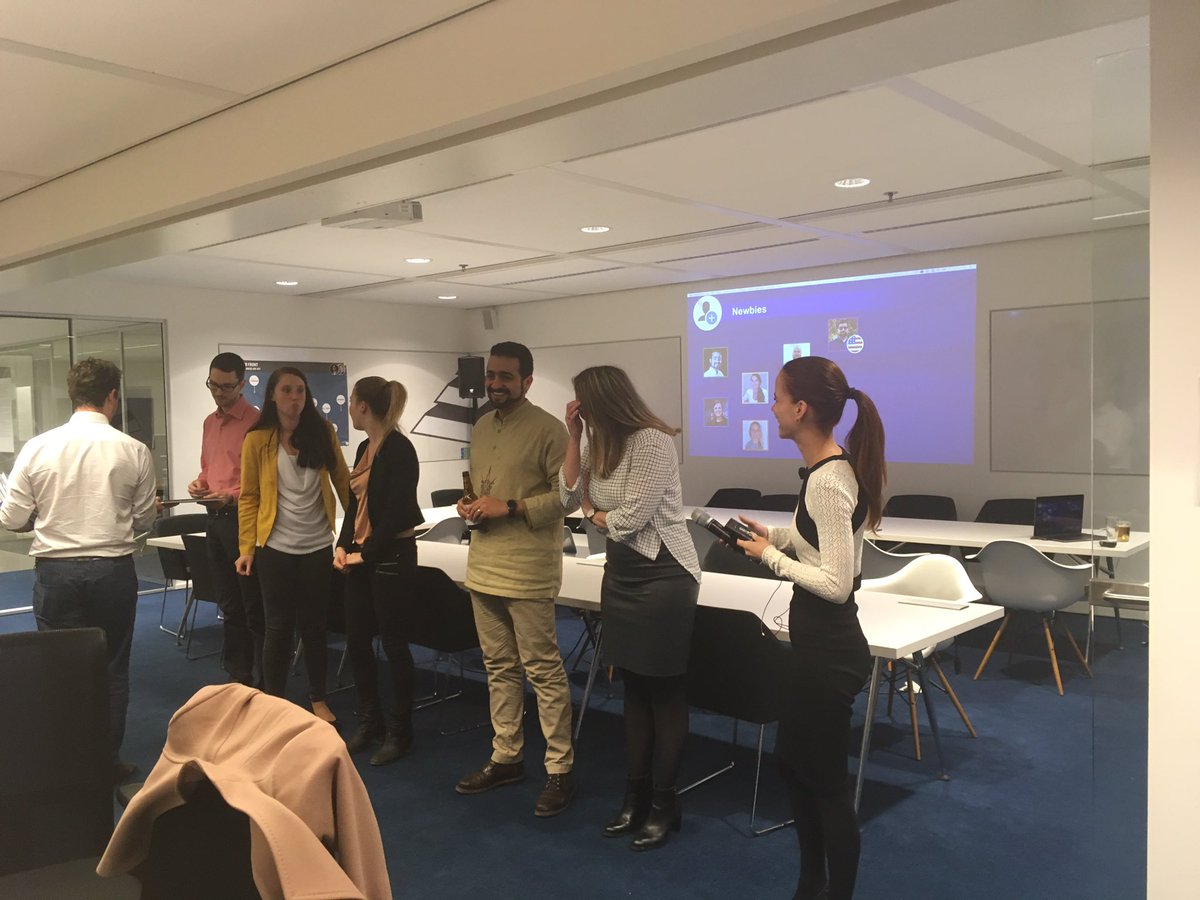 itilitybv's tweet photo. Tonight at our "Itility Samen" we welcomed a stunning number of 10 new Itilians (5 started in Jan, 5 in Feb) and celebrated 2 5-year-anniversaries. Cheers to our cool team! https://t.co/ndlysuKuWr