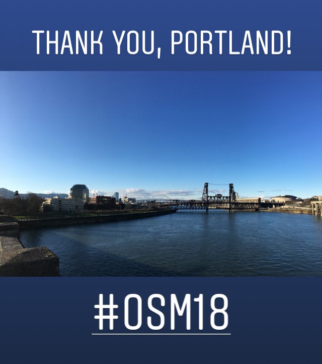 We've an amazing time @ #OSM18 in #PDX sharing #research & learning about #oceanscience, #coastaladaptation, #scicomm, #marinebiology, #oceanography, #climatechange, #fluidmechanics, #phytoplankton & so much more! @AGU_OS @ASLO_org @TOSOceanography